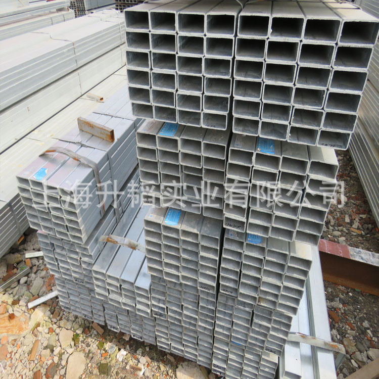 现货供应热镀锌方管50*150镀锌矩型管材质Q235B国标方管50*70*4.0