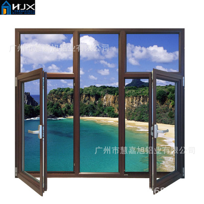 Guangzhou Manufactor Direct selling Window Aluminum window Overhead window aluminium alloy Overhead window Engineering suspended window