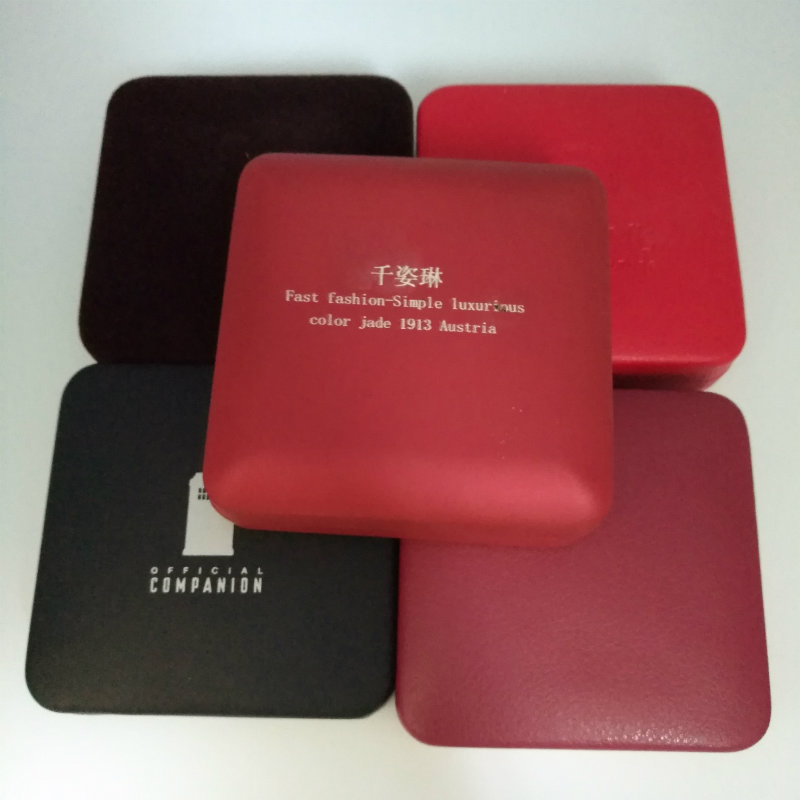 供应礼品盒包PU皮铁盒包绒布铁盒首饰包装盒铁盒