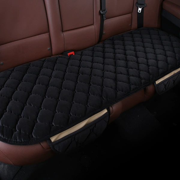 Black rhombus in the rear seat