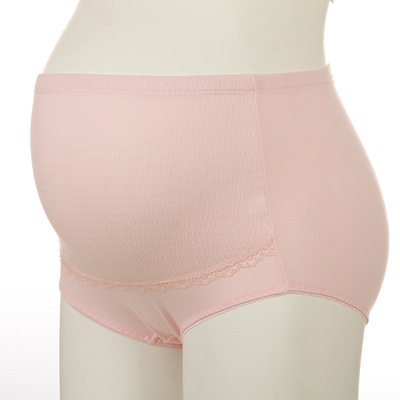 pure cotton pregnant woman Underwear Paige Stomach lift Large Adjustable pregnant woman Autumn and winter Warm house Nursing belly shorts