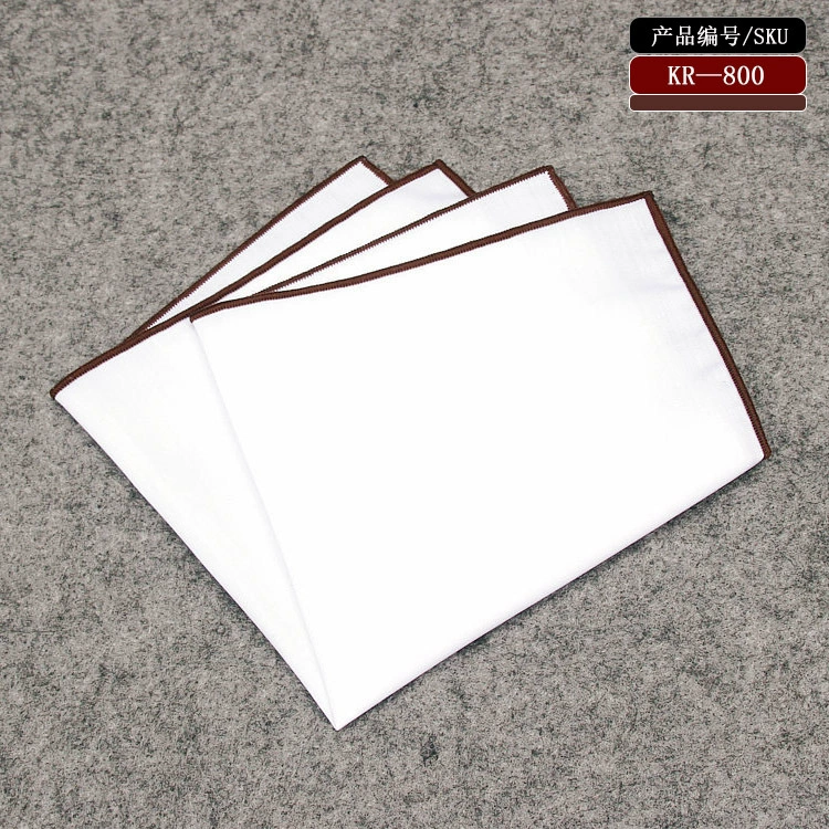 Модный белый костюм, аксессуар, носовой платок, шарф, прямые продажи с фабрики