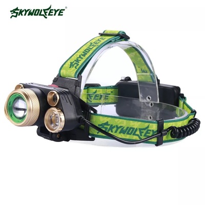 Langyan Manufactor Direct selling F603 Zoom Super bright Strong light LED outdoors Hunting headlights