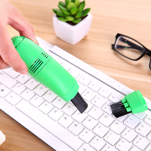 USB Keyboard Vacuum Cleaner Household Mini Handheld Electric Cleaner Laptop Keyboard Cleaning Brush Dust Collector