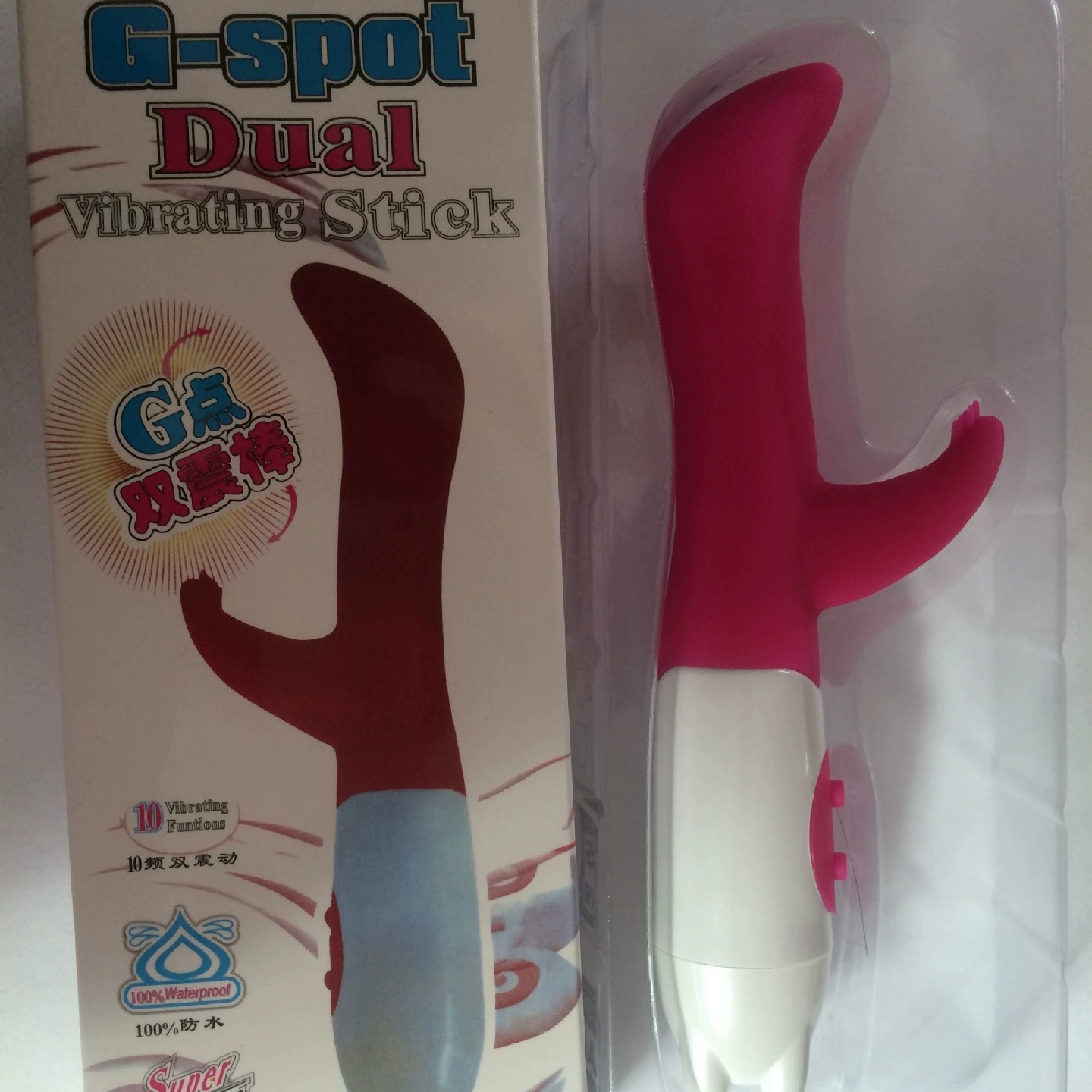 Оптовая Продажа с фабрики секс-игрушки для взрослых женская Массажная палочка для мастурбации G-spot двойная амортизирующая палка Внешняя торговля Горячая Распродажа