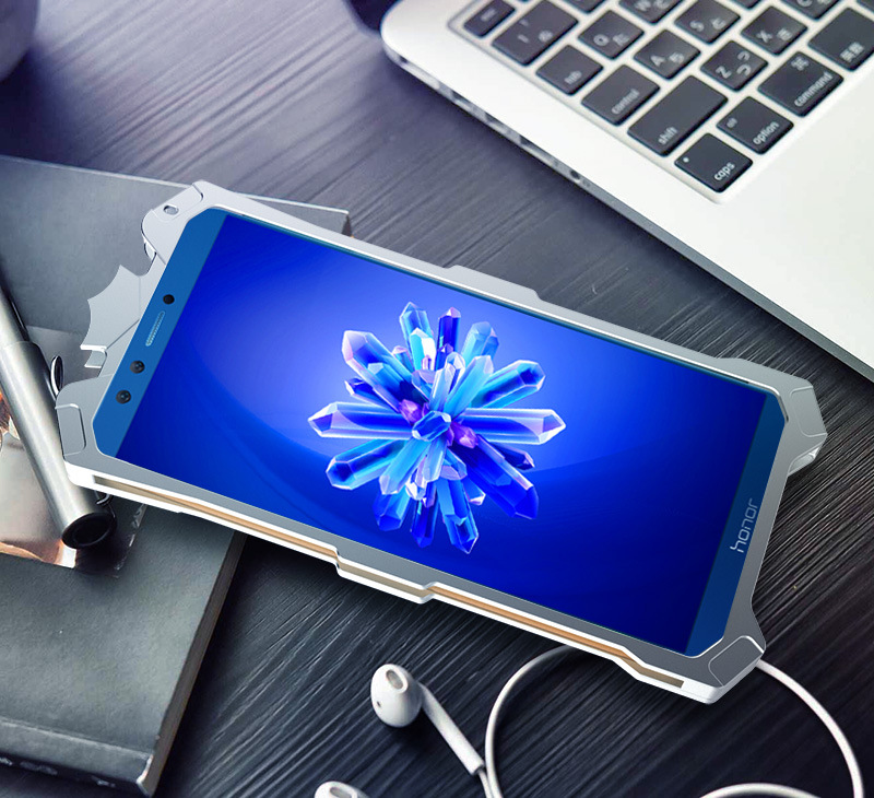 SIMON THOR Aviation Aluminum Alloy Shockproof Armor Metal Case Cover for Huawei Honor 9 Lite