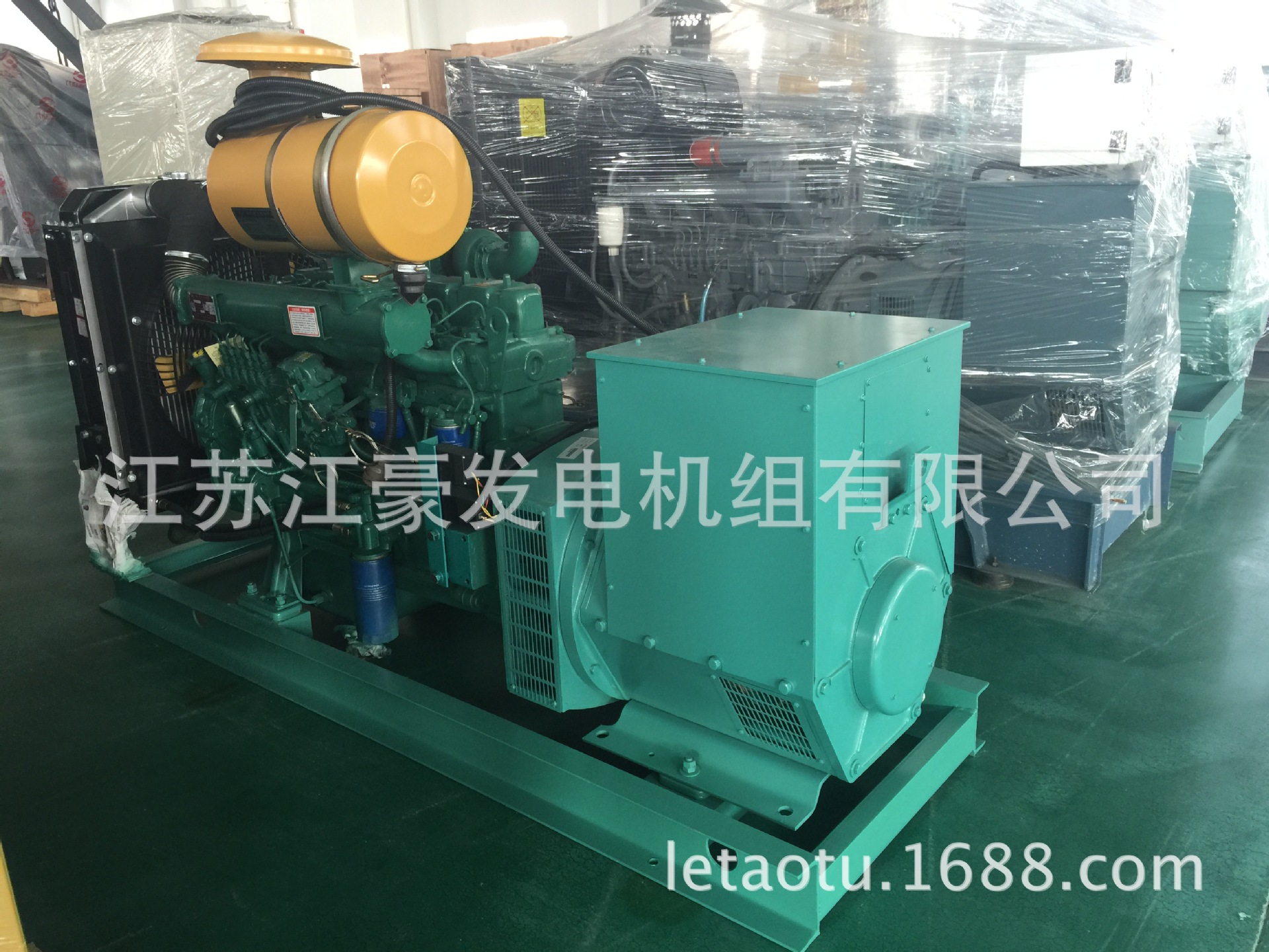 120kw潍柴移动式柴油发电机组，江豪品牌，315放心品牌