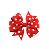 Children's hairgrip with bow, bangs, hair accessory, suitable for import