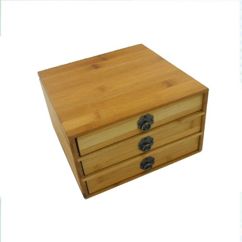 木质抽屉式茶叶盒竹制茶饼盒普洱茶分茶盒普洱茶饼礼包装礼盒现货