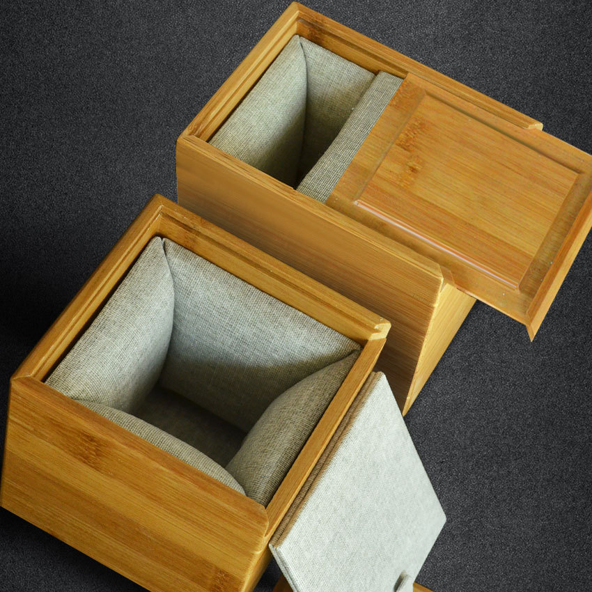 工厂陶瓷茶具礼品盒竹木茶具包装礼盒木质包装礼盒