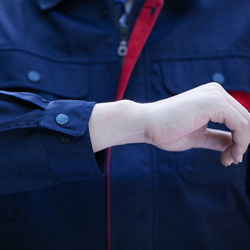Factory Wholesale New Long-Sleeve Spring and Summer Work Uniforms Protective Workwear Breathable Set for Men and Women Engineering Uniforms
