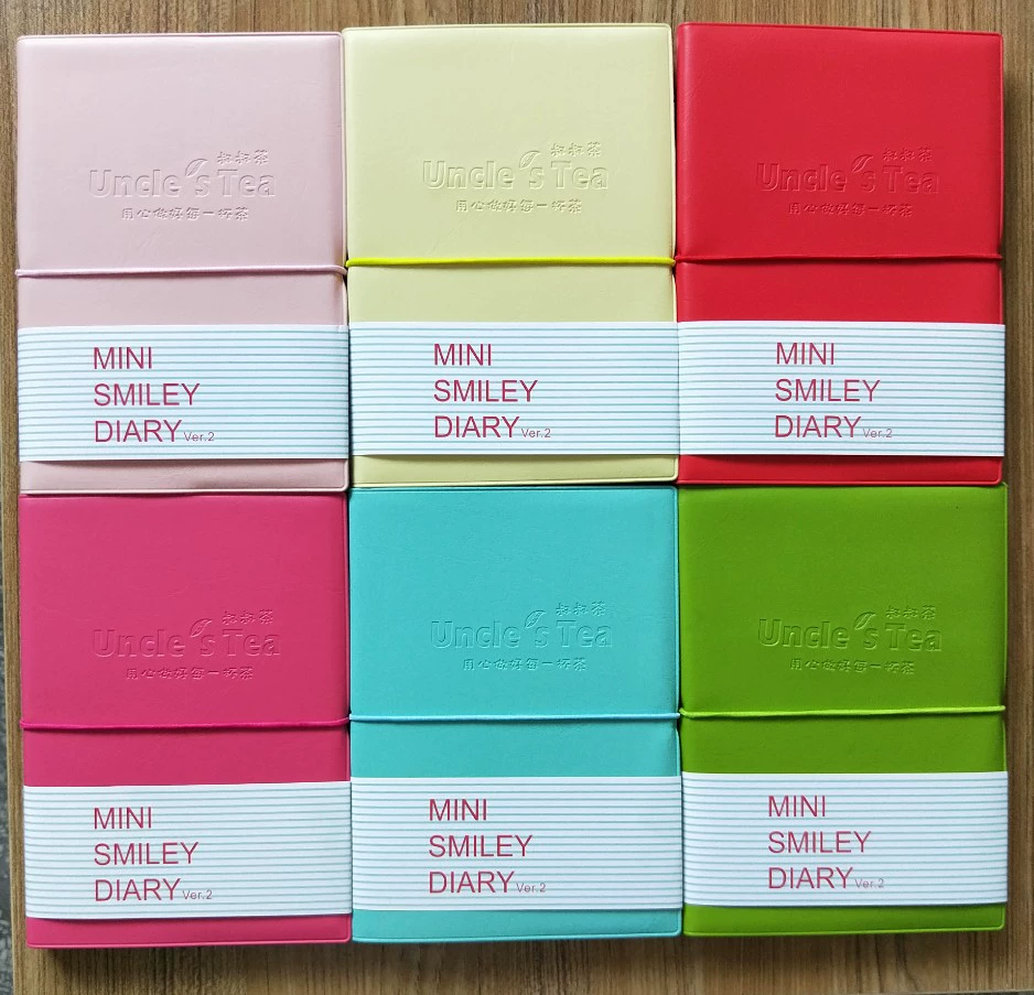Notebook Candy - цветной улыбка лицо креативный канцелярский набор Изделие кожаный блокнот оптом Taobao Benzi