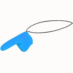 男士內褲低腰情侶丁字褲包皮術後委託槍彈分離jj套性感內褲男V006