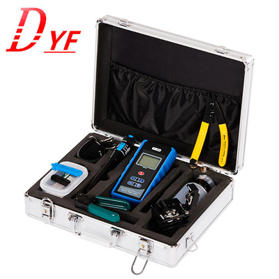 FTTH熔接工具套装高精度光纤切割刀多功能三合一裸纤皮线夹具