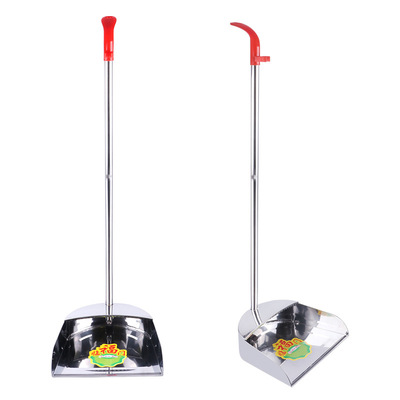 家用不鏽鋼塑料掃把簸箕套裝掃帚組合軟毛地板笤帚畚鬥套裝批發