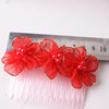 Fresh cloth, shiffon hairgrip, hairpins for princess, flowered