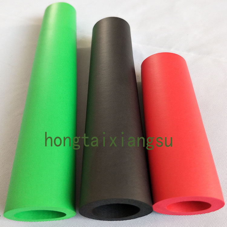 优质NBR泡棉管手把套 光面橡塑发泡管 自行车握把EVA海绵手柄套