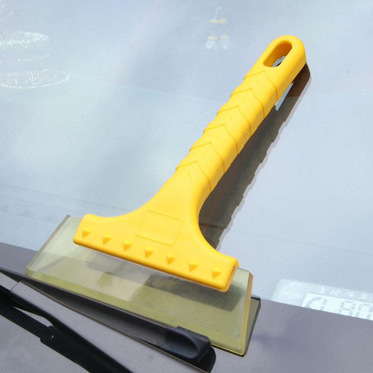 短柄牛筋刮 加寬牛筋鏟面雪鏟 貼膜水刮工具 冬季汽車用品R-3109