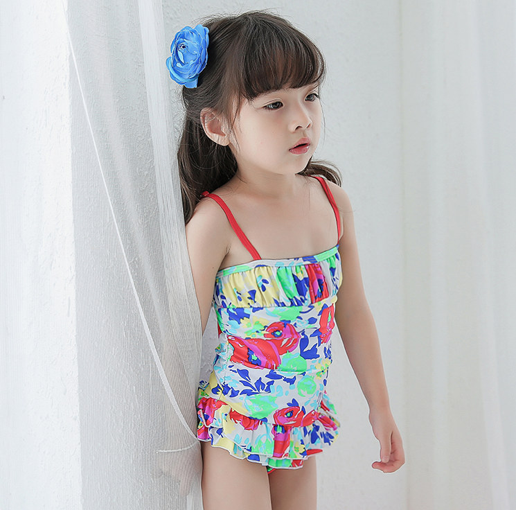Children's cute swimwear for students for swimming