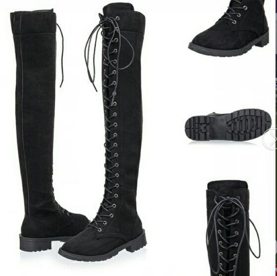 Bottes femme en PU artificiel - Ref 3355518 Image 11