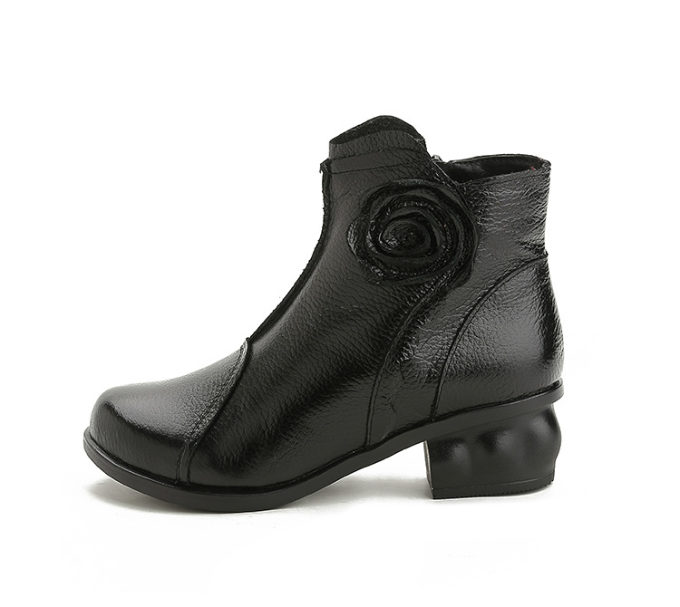 Bottes femme en En cuir - Ref 3354301 Image 76