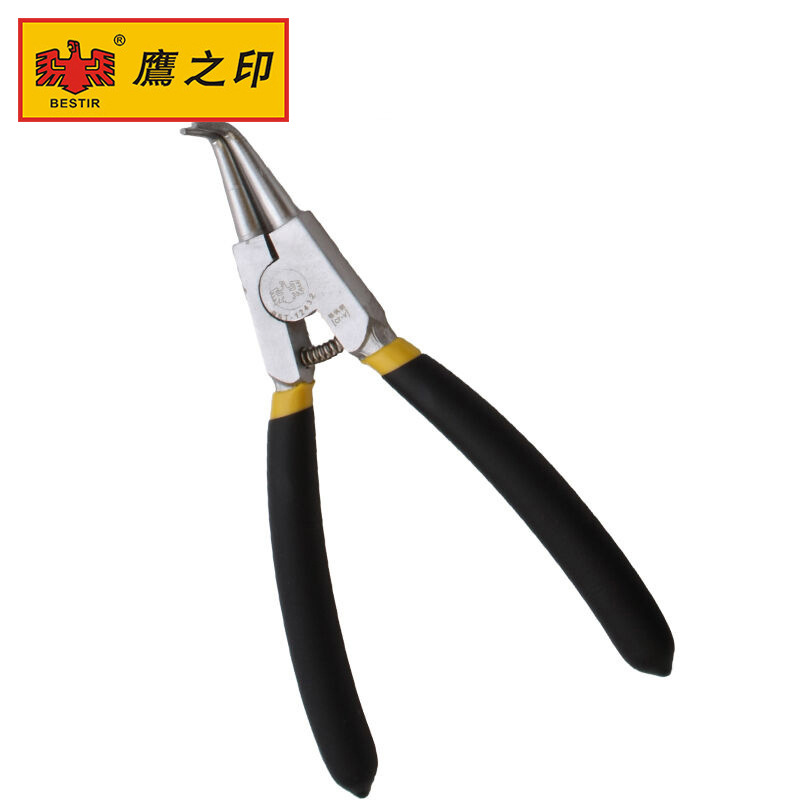 鹰之印铬钒钢卡环钳孔直轴直孔弯轴弯内卡外卡6/7/8/9/13寸卡簧钳|ru