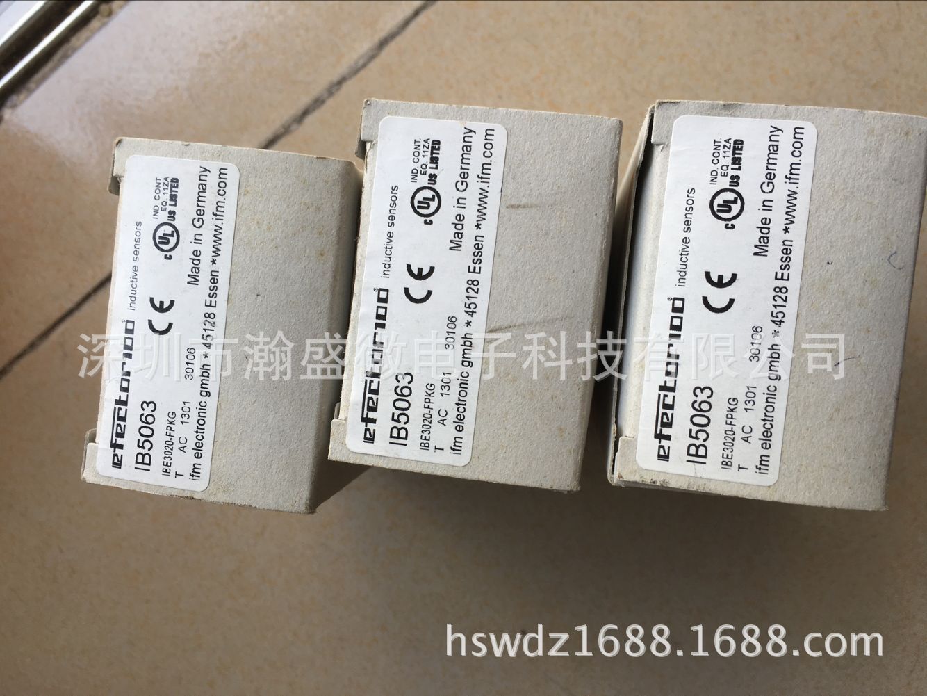 进口易福门 接近开关 IB5063  全新原装正品
