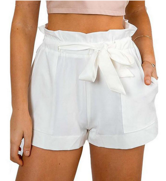 Casual High Waisted Shorts Summer Style Belted Design Comfortable Fit Perfect for Everyday Wear Wholesale Available