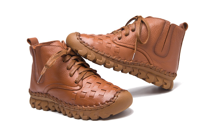 Bottes femme en En cuir - Ref 3354873 Image 45