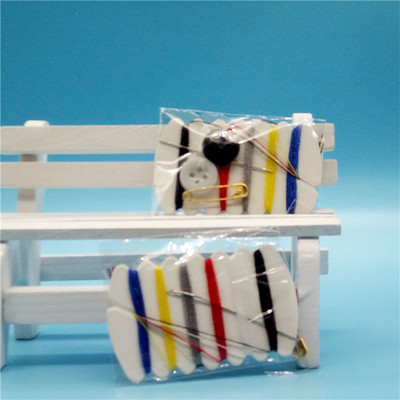 酒店一次性用品缝补工具 酒店一次性旅游用品针线包旅行户外套装|ms