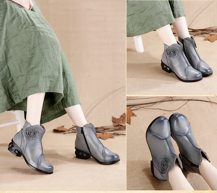 Bottes femme MELINDA en En cuir - Ref 3354252 Image 62