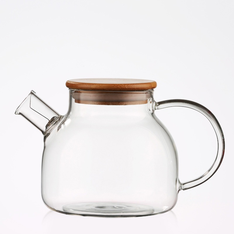 花茶壶耐高温玻璃茶具茶壶 过滤凉水壶 耐热玻璃泡茶壶