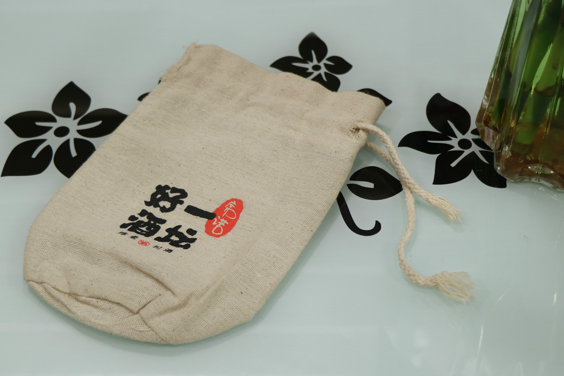 酒袋包装亚麻用布 茶叶盒子包装面料 长期现货供应棉麻面料