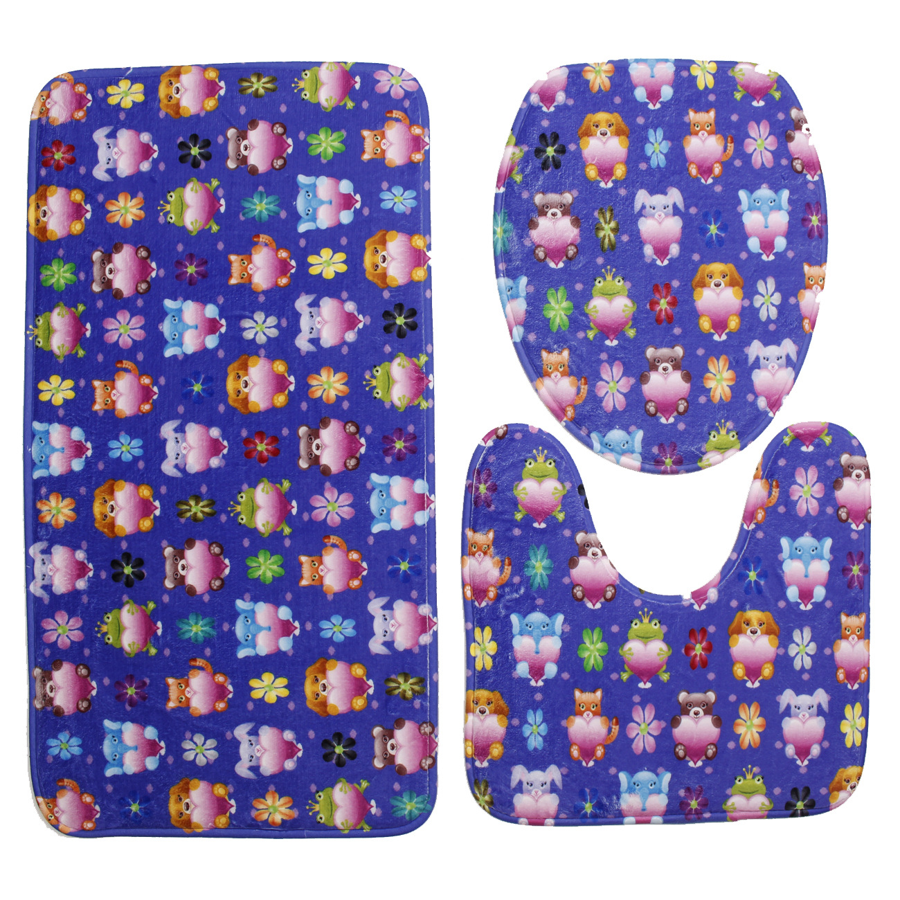 动物抱爱心主图