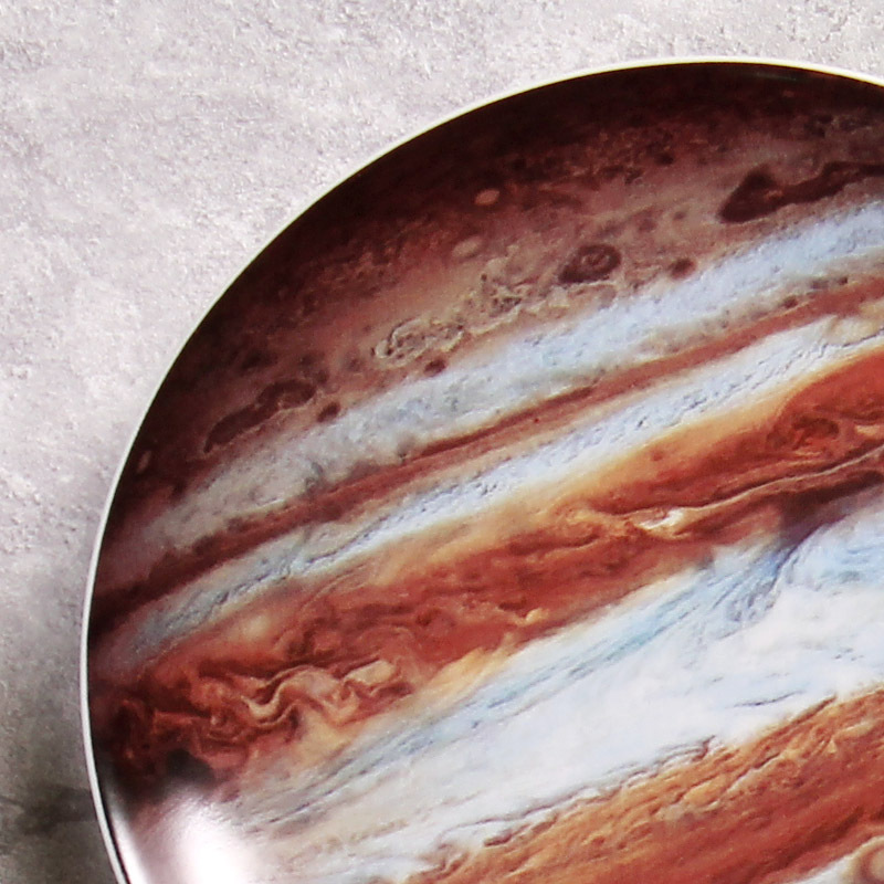 Universo creativo decoración astronauta chasis nórdico moderno de cerámica planeta placa colgante decoración de la pared placa al por mayor