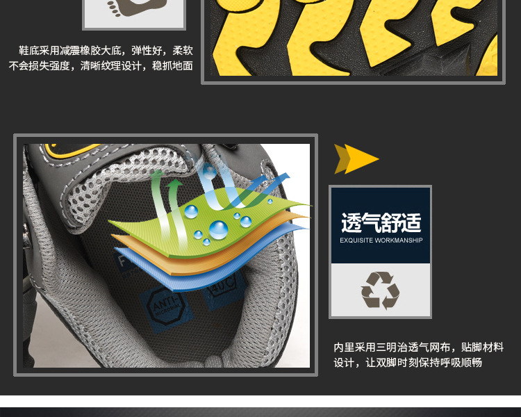 Chaussures de sécurité - Anti-perçage - Ref 3404860 Image 38