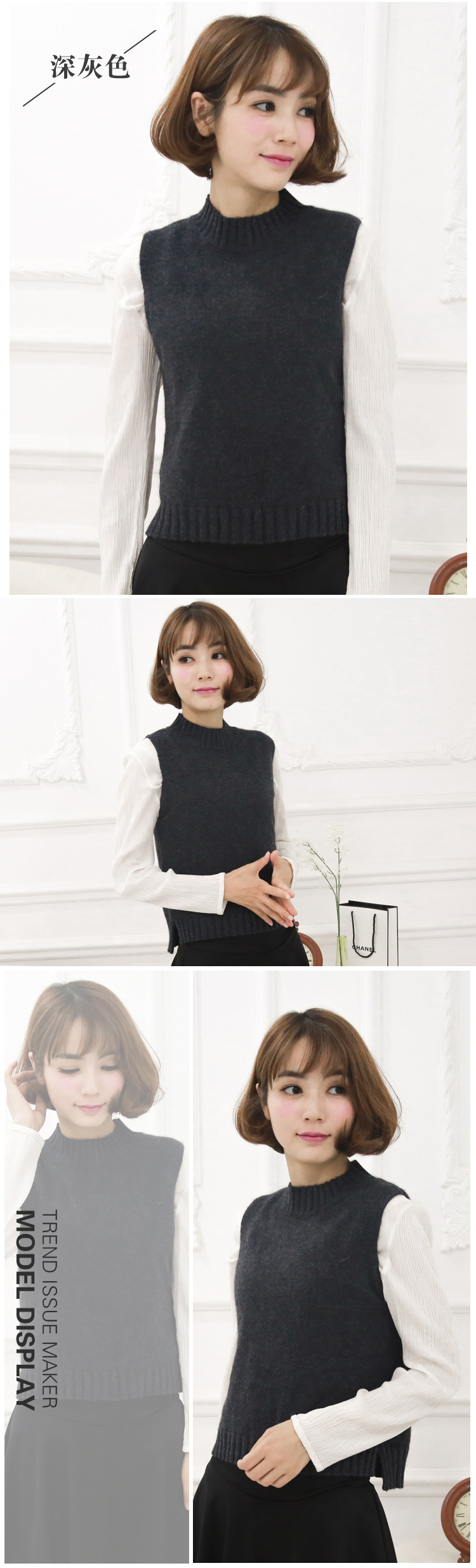 Gilet femme en Tricot - Ref 3318073 Image 21