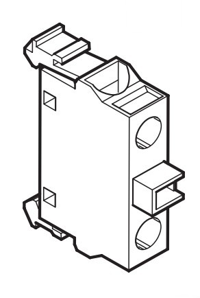 ABB模块化触点（一常闭触点）MCB-01B;10051270