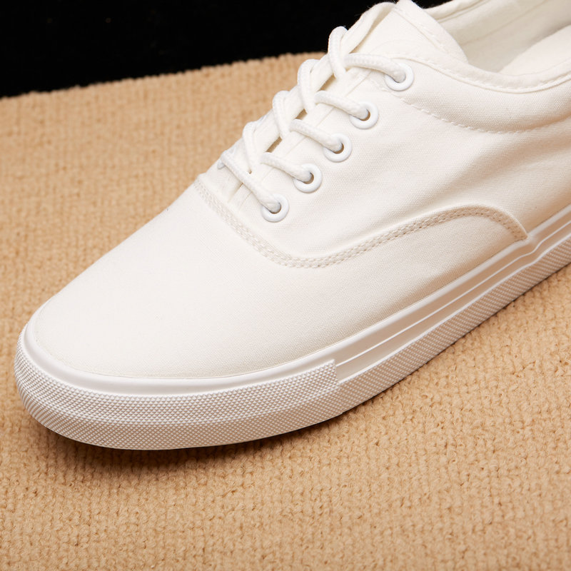 2019 New Teenager Fashion Canvas Shoes Height Increased Casual Trendy Shoes Lace-up Students Korean Men's Shoes 573