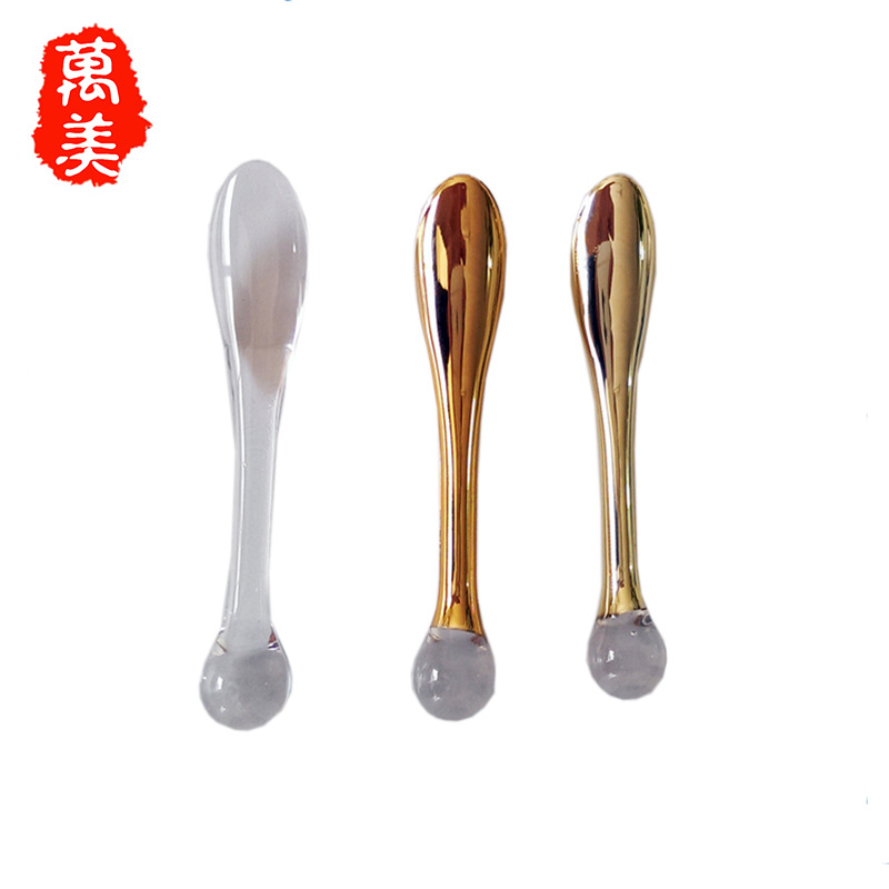 化妆品膏霜小挖棒 小挖勺 面膜勺子 膏体分装挖勺膏体使用挖勺 挖