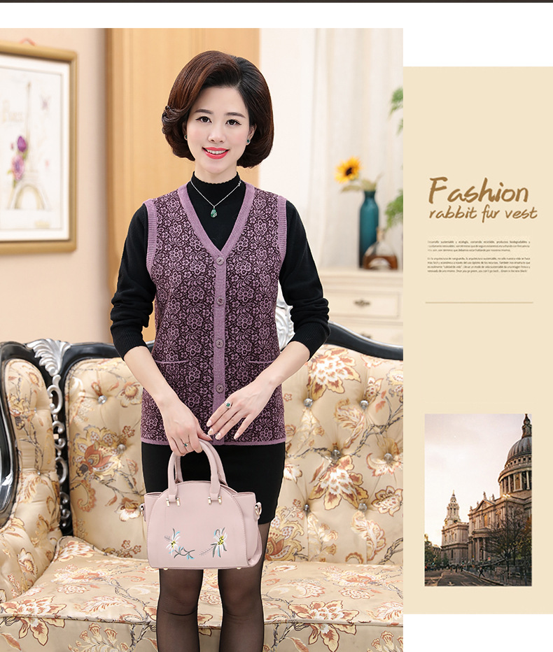 Gilet femme en Tricot - Ref 3317933 Image 18