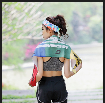 621高品质马拉松毛巾定制跑步赛事印花吸汗体育健身运动毛巾|ms