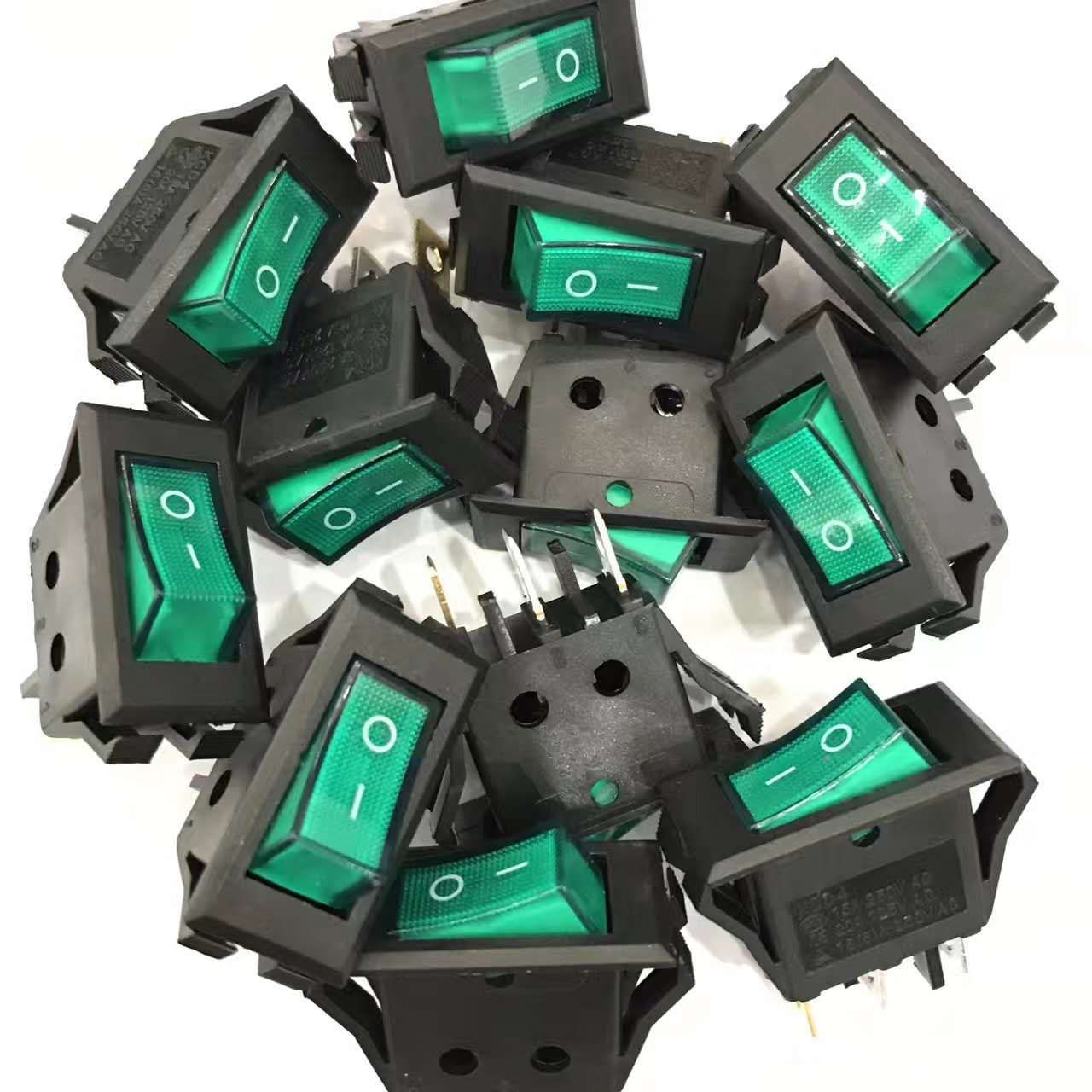 专业定制生产椭圆船型开关 优质电源电器翘板开关KCD1 KCD2 KCD3