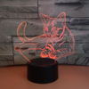 Colorful 3D Voldemort Lantern 3DLED Lantern Akley 3D Visual Stereo Light touch USB small table lamp