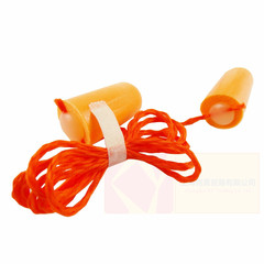 3M 1110 Orange Foam Earplugs with Cord for Noise Reduction, Sleep, Study, and Hearing Protection