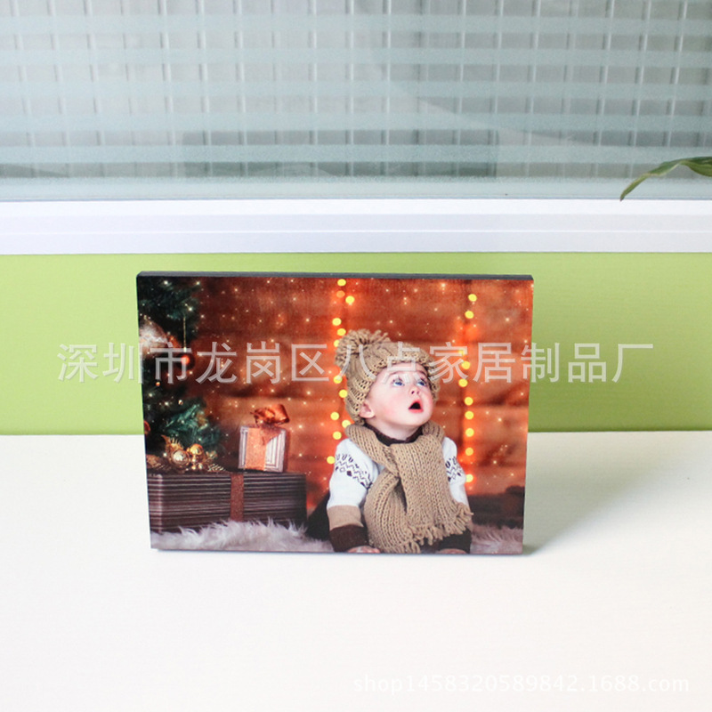 Wood environmental protection MDF material production heat transfer printing white coating Lamina sublimation blank products