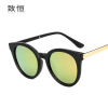 Fashionable trend sunglasses, retro face blush, glasses, Korean style, European style, internet celebrity, wholesale