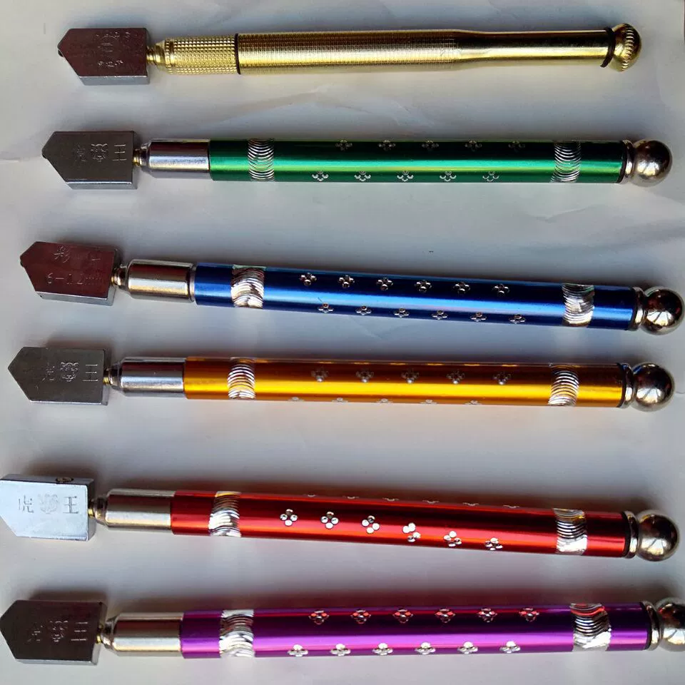 Алмазный валик нож для резки плитки по стеклу держатель для рукоятки из алюминиевого сплава стеклянный нож самосмазывающийся нож для резки стекла