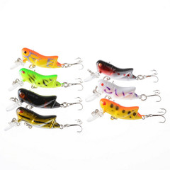 Lure 7-color insect plastic hard lure 4.5 cm 4.1 grams bionic fish bait minnow surface sinking type fake lure