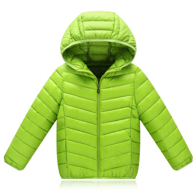 new pattern children Cotton Autumn and winter Children Light and thin Down cotton-padded clothes men and women Removable keep warm coat